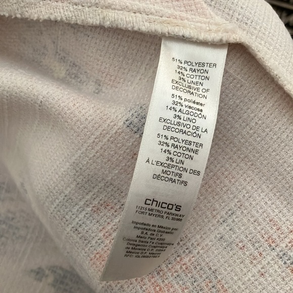 Chico’s Pattern Jacket - Picture 4 of 7